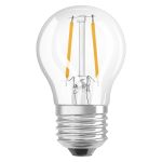 Ledvance Classic LED E27 Birne Fadenlampe Klar 4.8W 470lm - 827 Extra Warmweiß | Dimmbar - Ersatz für 40W