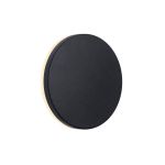 Nordlux Artego Wandleuchte Aluminium Schwarz 8W 468lm - 830 Warmweiß 
