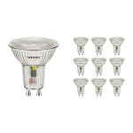 Mehrfachpackung 10x Noxion LED-Spot GU10 PAR16 4.8W 450lm 36D - 827 Extra Warmweiß | Ersatz für 50W