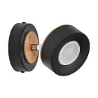 Ledvance LED Decor Spot Pluto Stahl Schwarz 4.8W 300lm - 830 Warmweiß