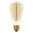 Ledvance Vintage 1906 LED E27 Birne Gold 4.8W 420lm - 822 Extra Warmweiß | Dimmbar - Ersatz für 37W
