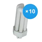 Mehrfachpackung 10x Osram Dulux T/E Plus 26W 830 | Warmweiß - 4-Pins