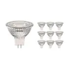 Mehrfachpackung 10x Noxion LED Spot 12V GU5.3 7.5W 830 60D 621lm | Dimmbar - Warmweiß - Ersatz für 50W